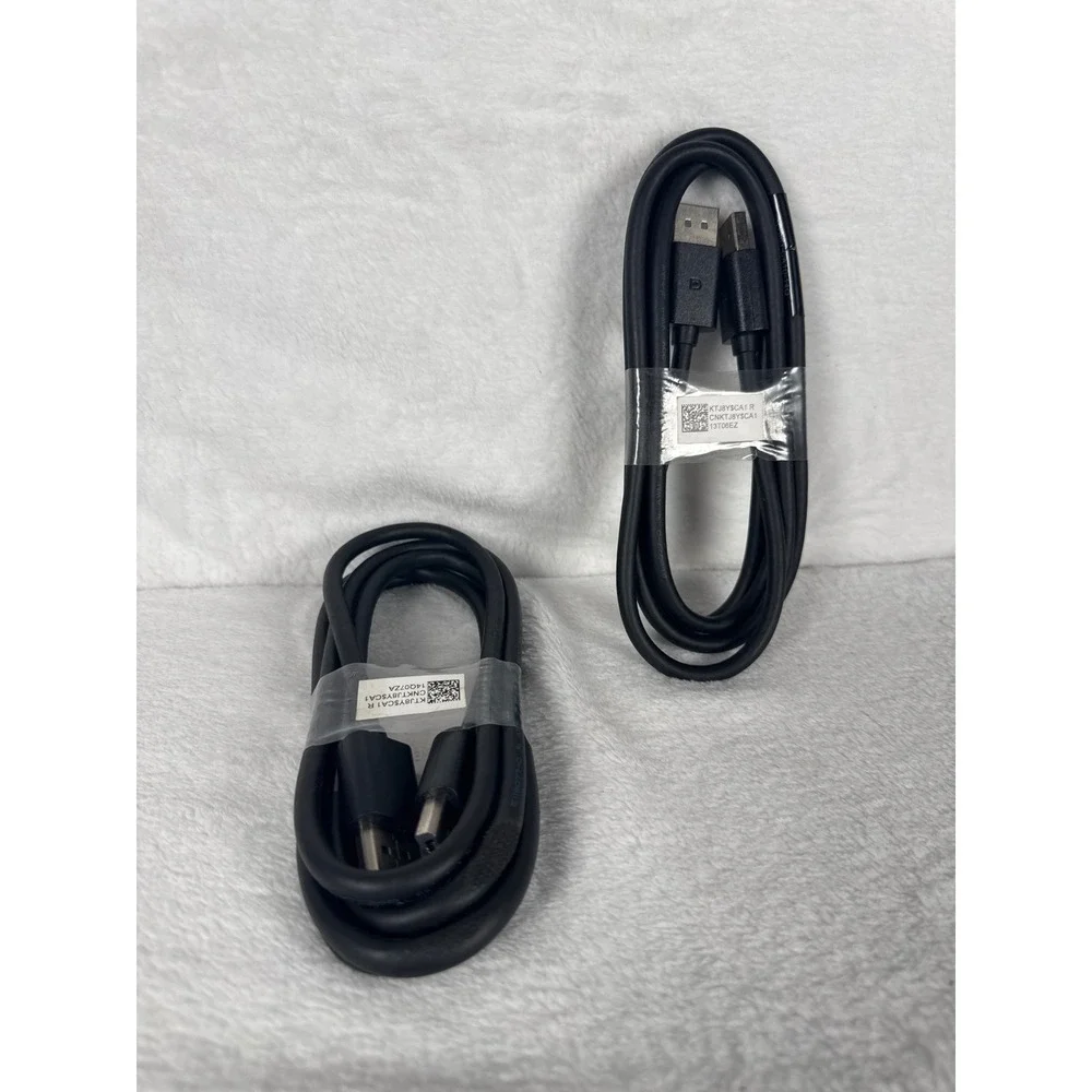 Dell DisplayPort to DisplayPort Cable Unisex 6ft Black Like New KTJ8Y 2-Pack